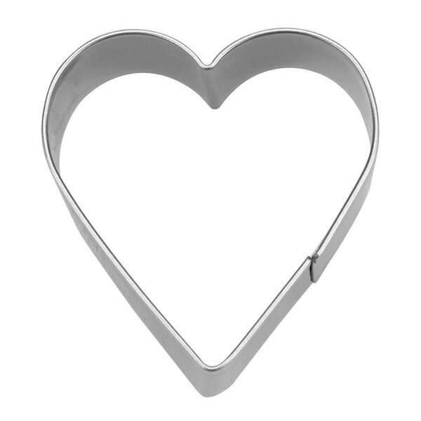 Kakeform hjerte 4 cm