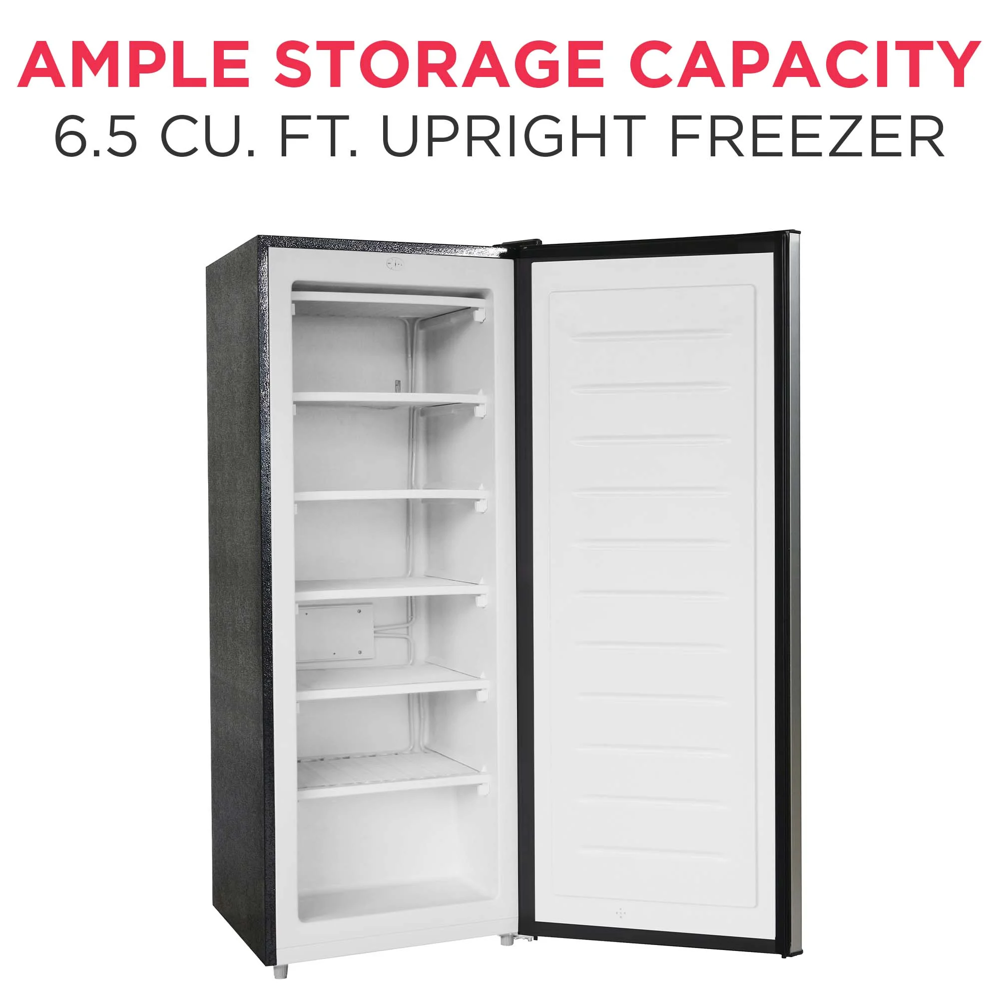 6.5 Cu. ft. Upright Freezer, Platinum Silver, EFRF698 - Image 2