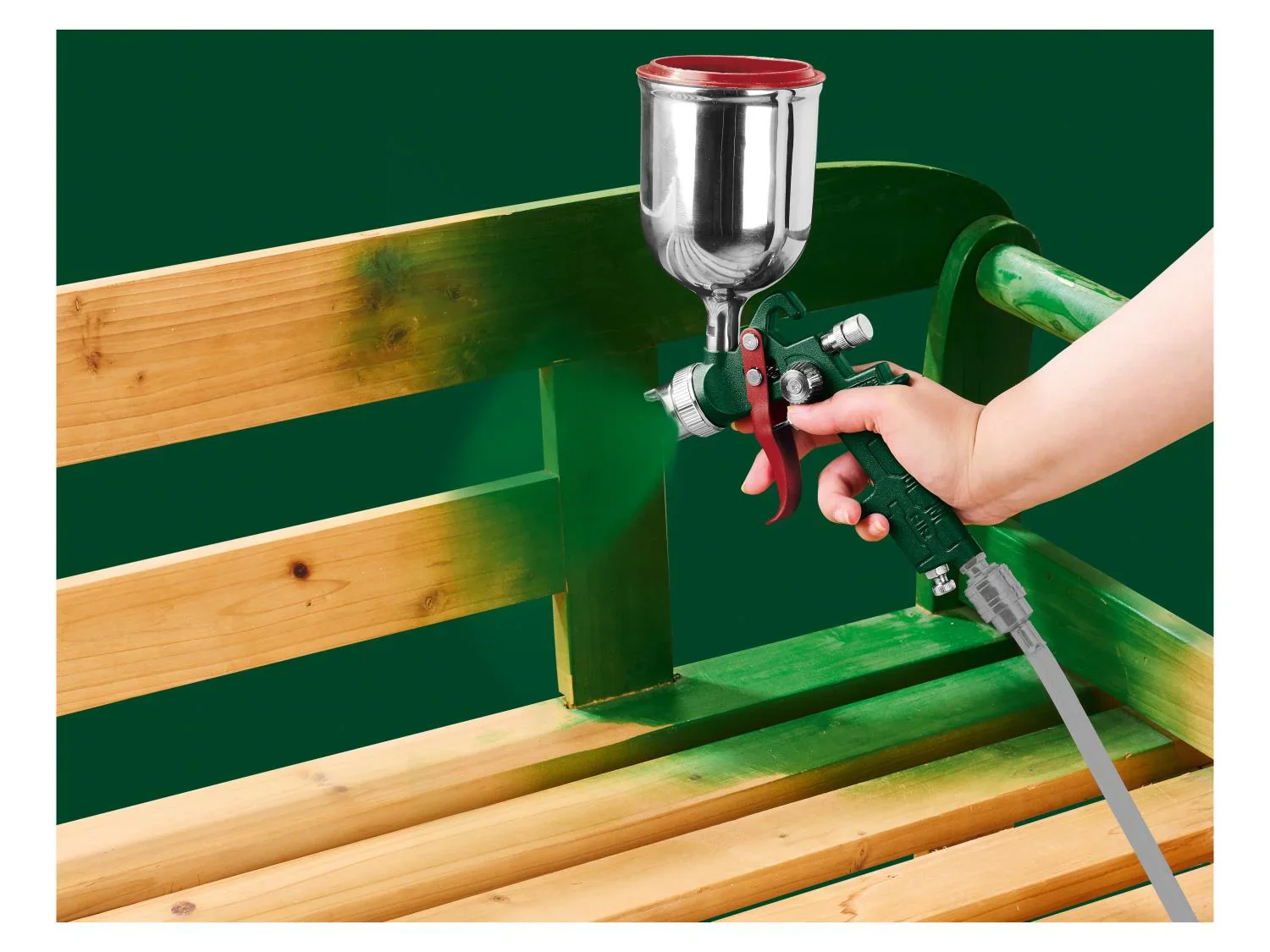 PARKSIDE Pistolet  peinture pneumatique PDFP 500 D4