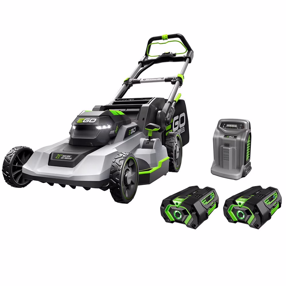 21 Inch Self-Propelled Mower Touch Drive With 4.0Ah Battery 2Pk And Rapid Charger