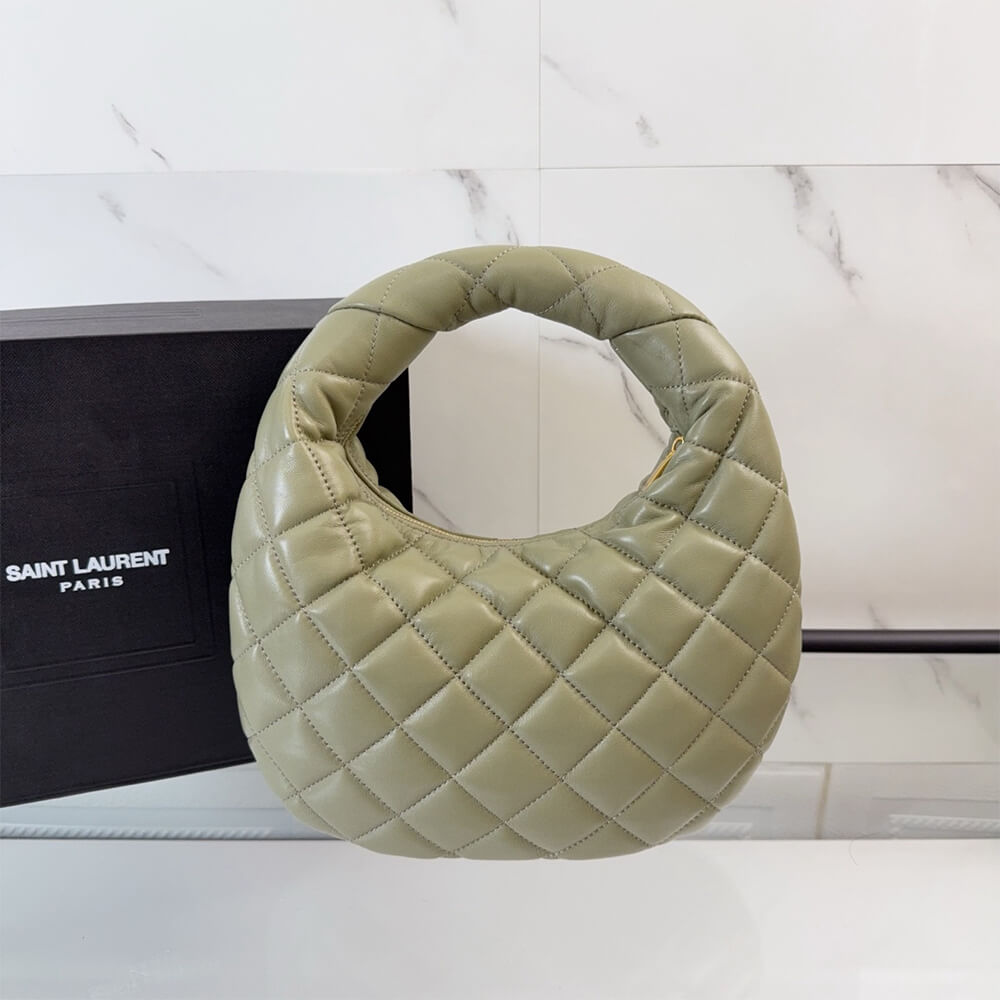 YSL ICARINO in quilted nappa(HIGH-END GRADE)