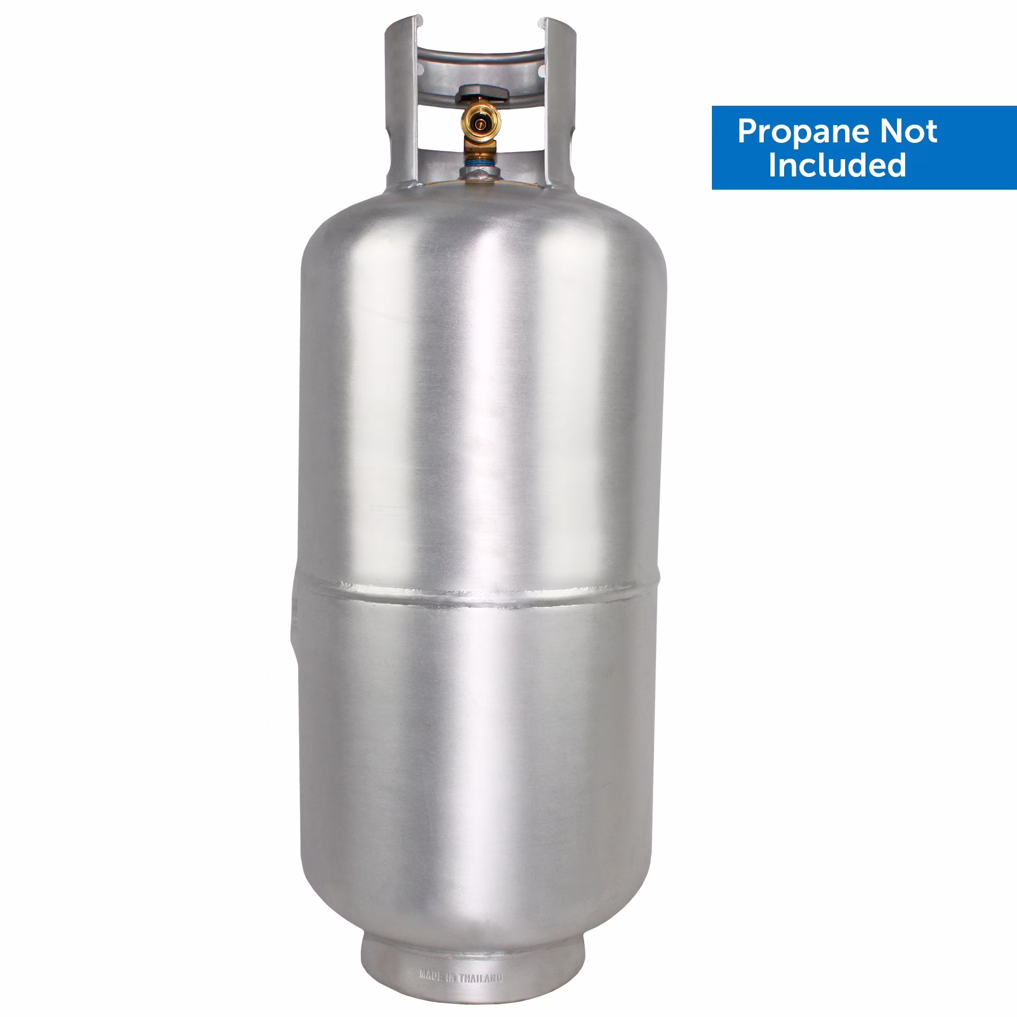 40LB Aluminum Propane Tank with Premium OPD Valve, Corrosion-Resistant and Rust-Free