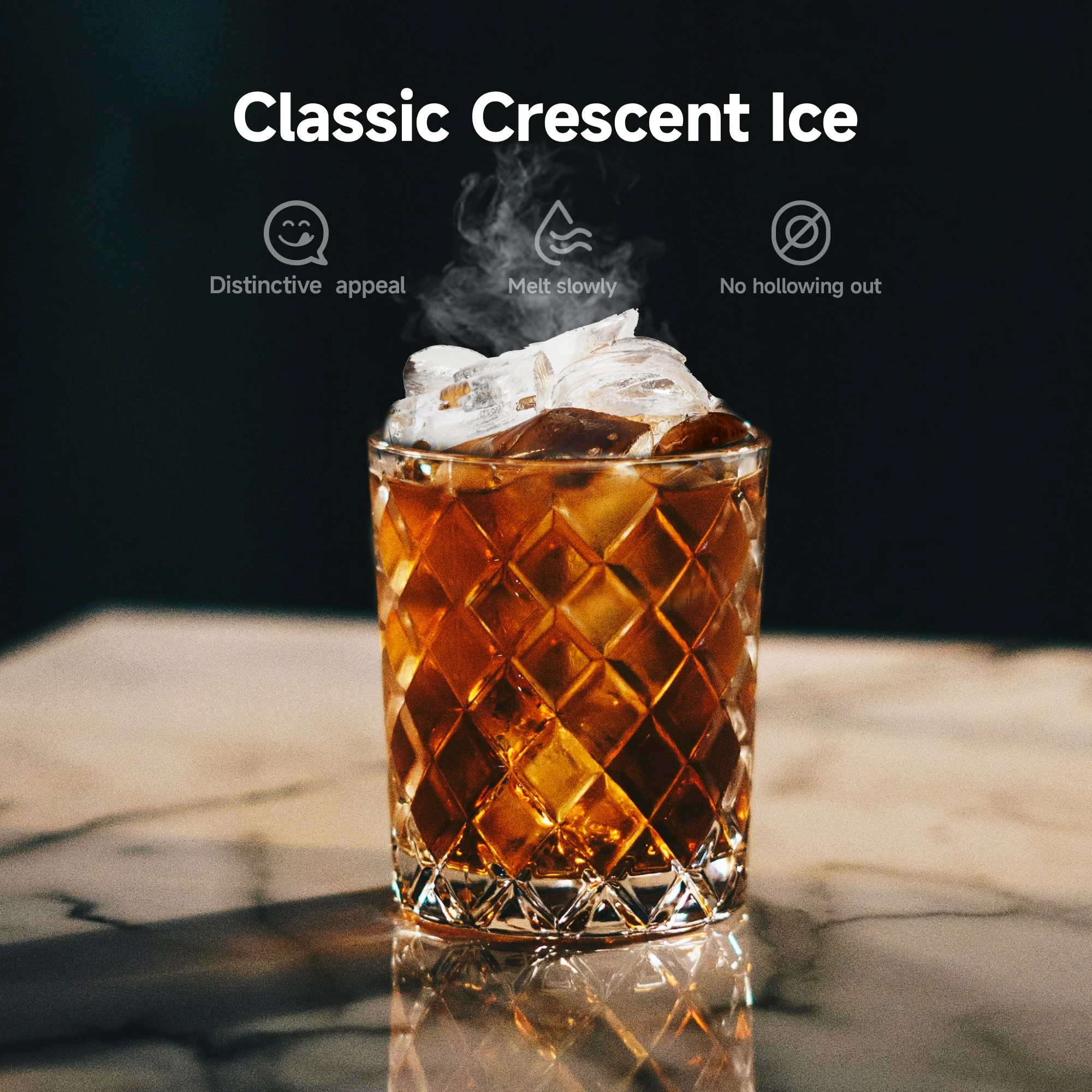 Euhomy Moon SE Crescent Commercial Ice Maker