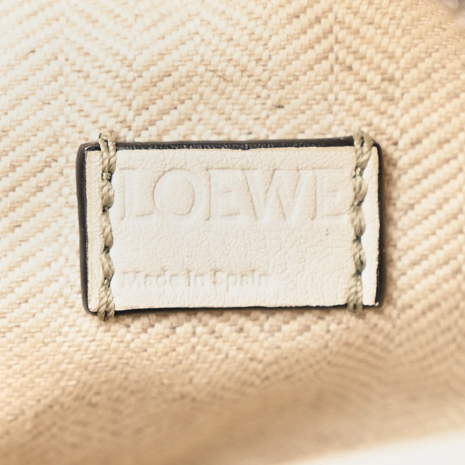 Calfskin Mini Puzzle Bag Soft White Rosemary