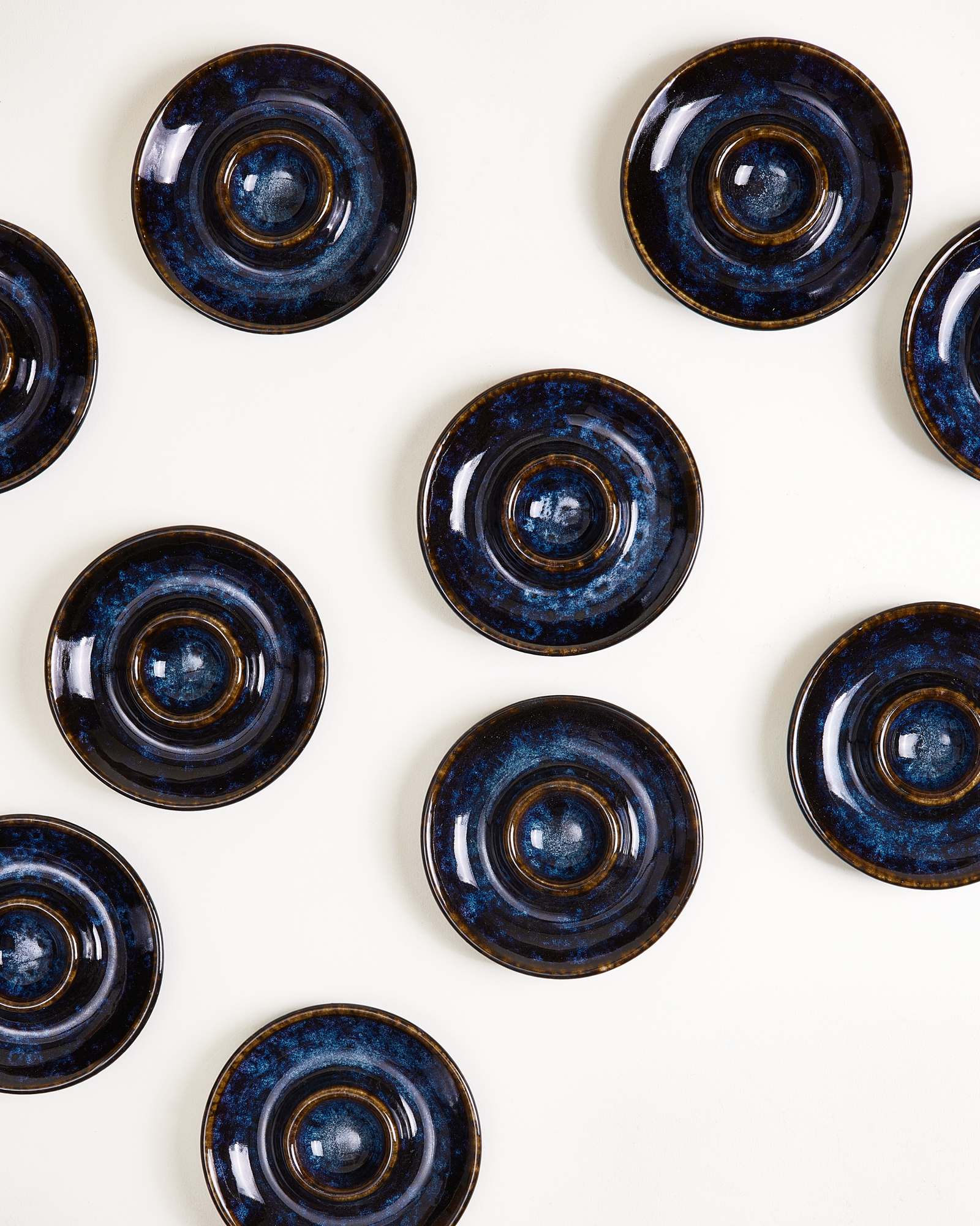 CORDOAMA - EGG CUP DARK BLUE SET OF 8