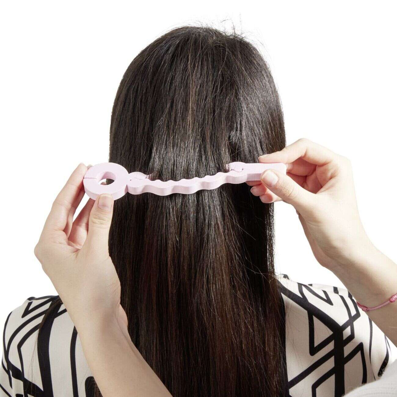 Lot de 4 rouleaux mousse bigoudis pour cheveux