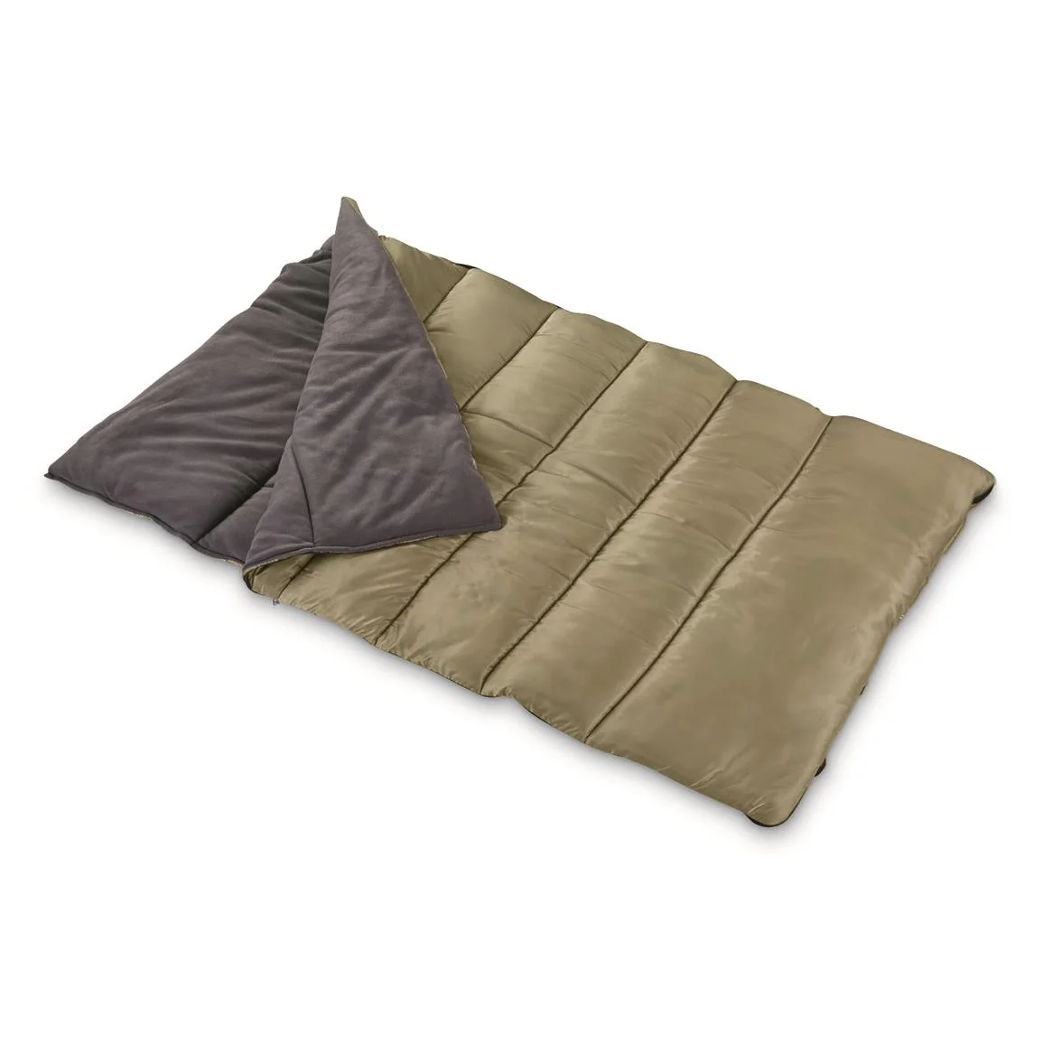 Fleece Lined Double Sleeping Bag, 20��F - Image 2