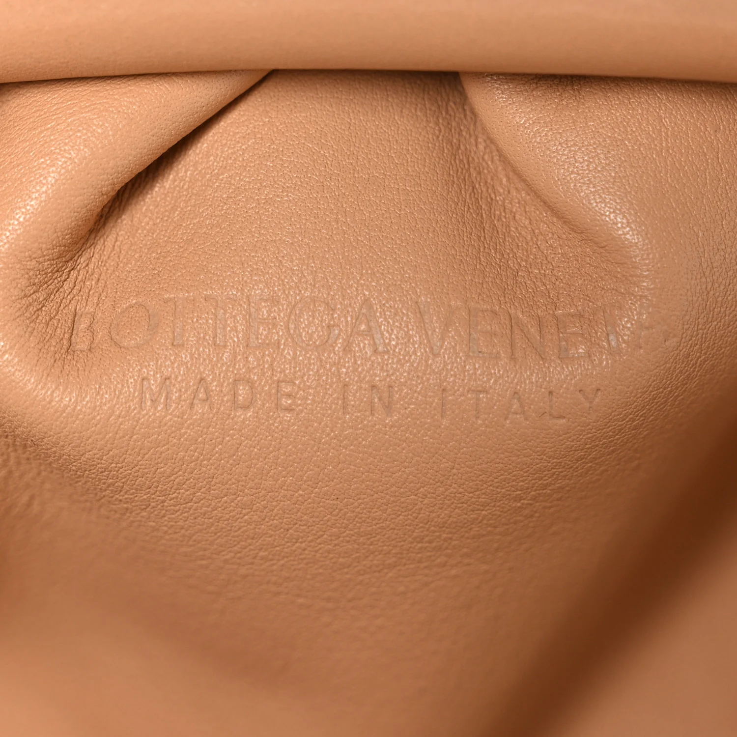 Calfskin Teen Pouch Almond