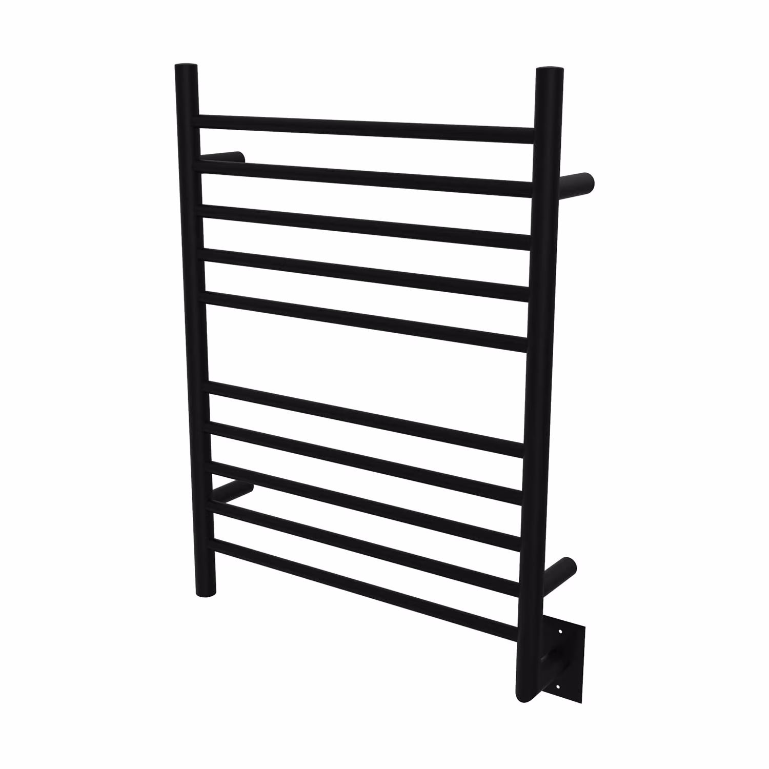 Amba Products 33.5" Gold Hardwired Straight 10 Polished Bar Towel Warmer
