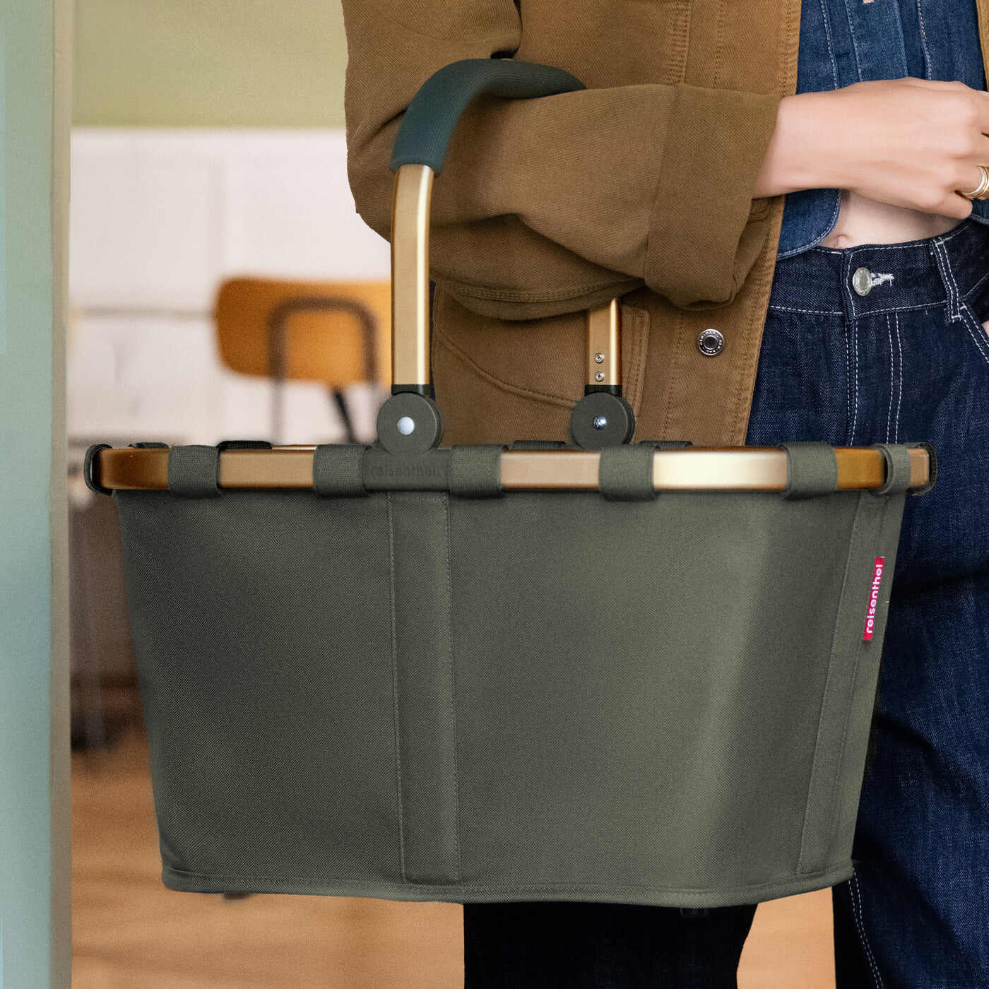 carrybag urban forest gold