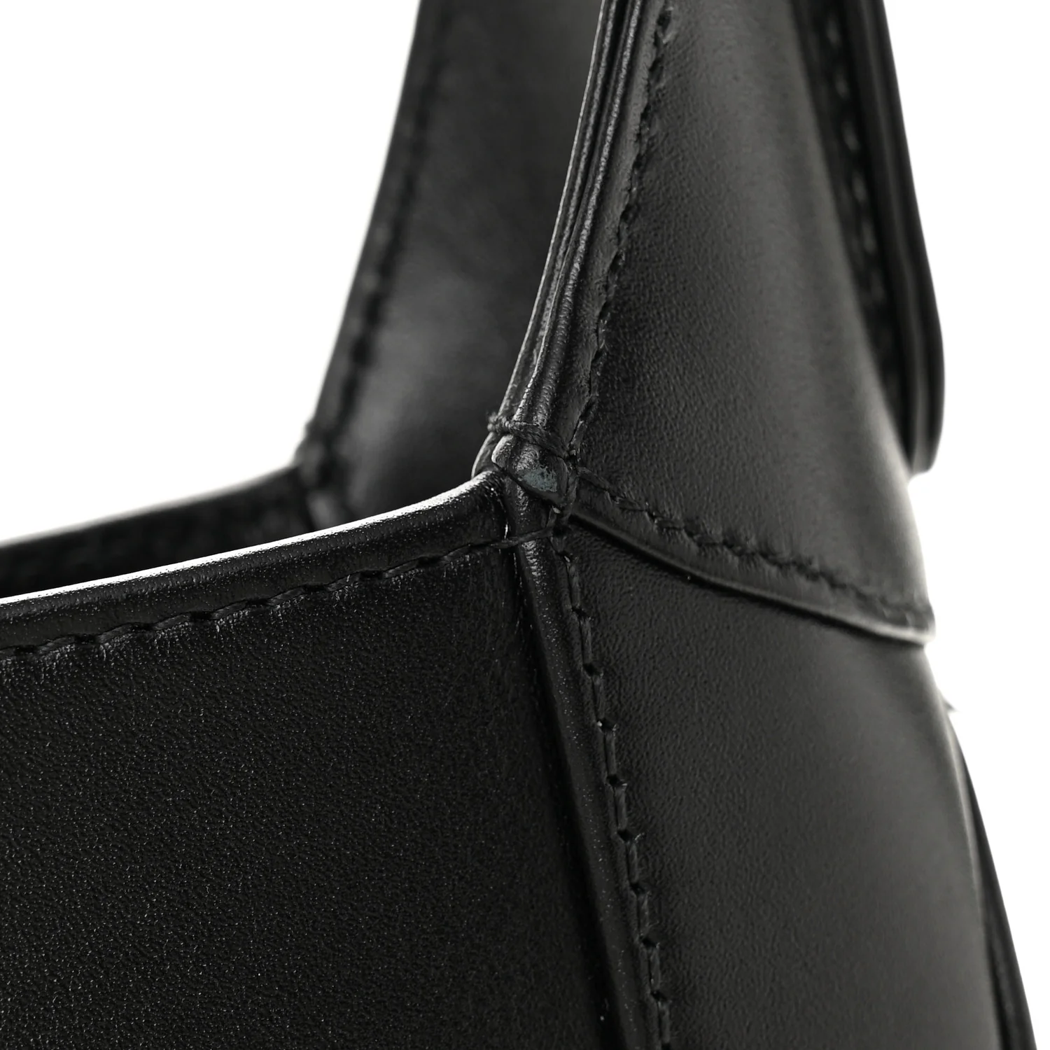 Calfskin Small Jackie Shoulder Bag Black