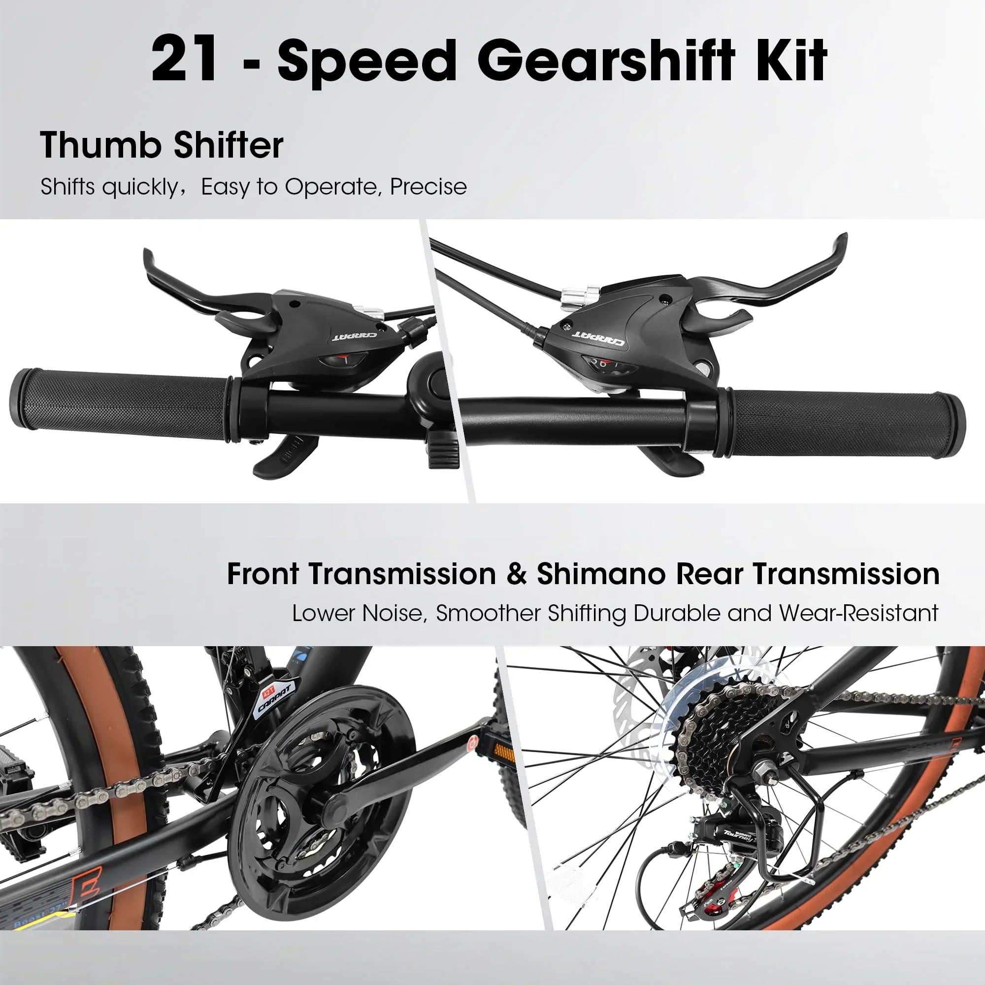 POWANLI 24 Mountain Bike for Adults
