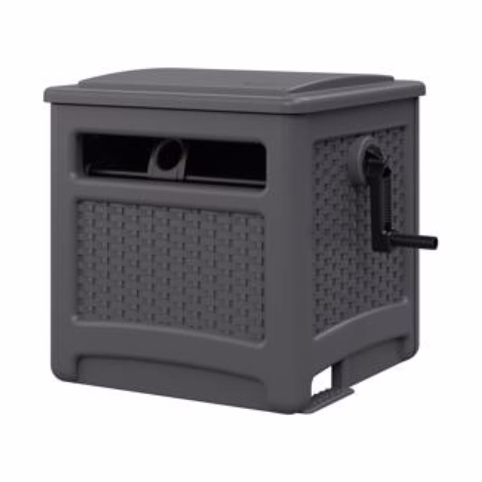 Suncast 225 Ft. Smart Trak Free Standing Hideaway Hose Reel, Gray