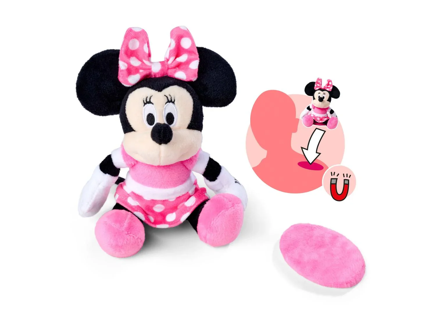 Simba Peluche Stitch ou Minnie