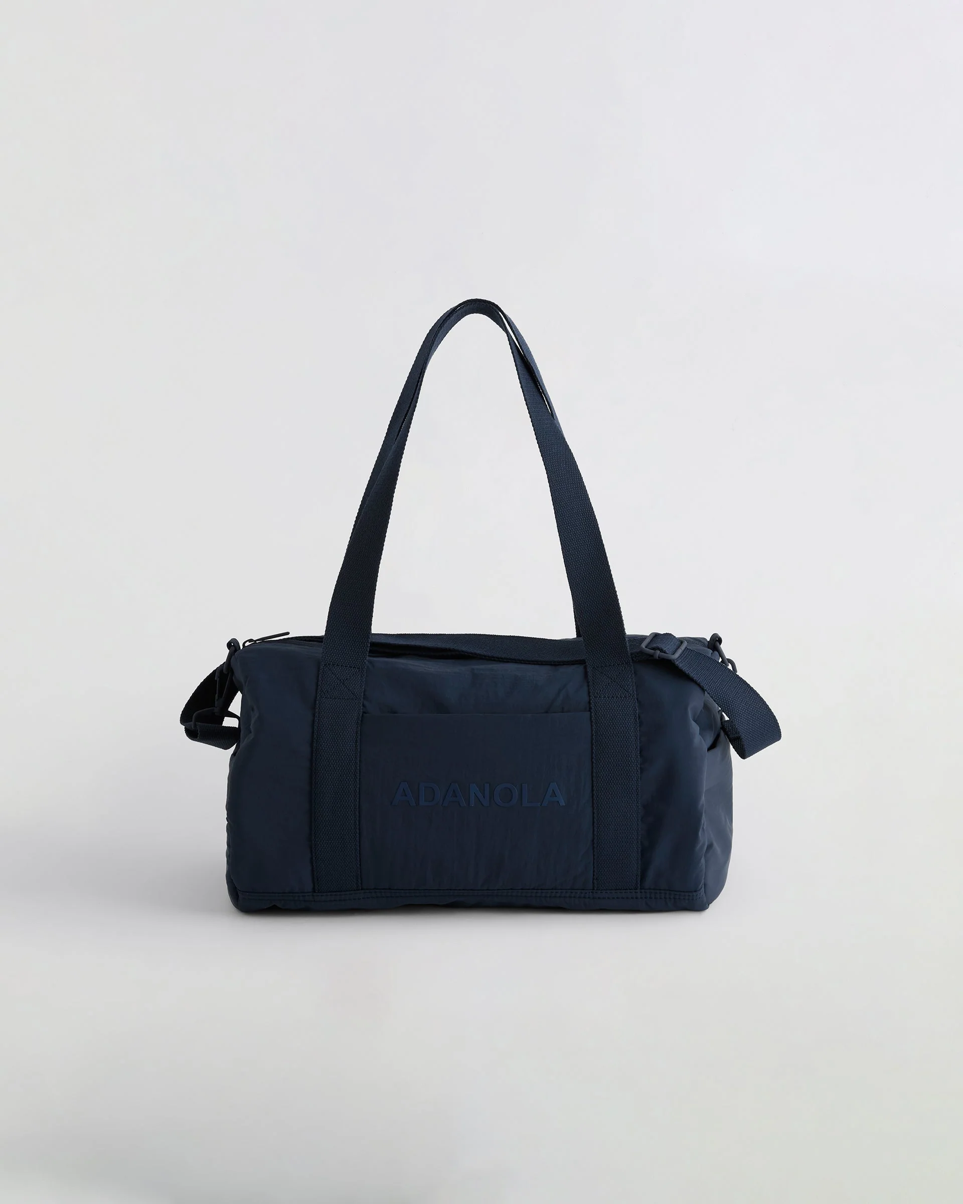 Nylon Duffle Bag - Navy Blue