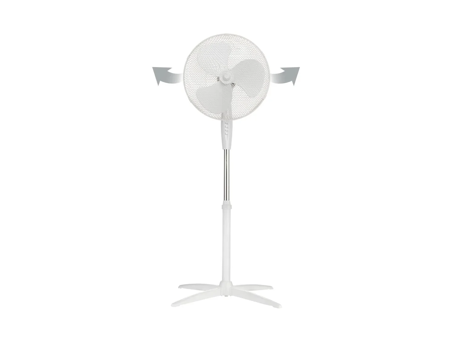 TRONIC Ventilateur sur pied, 45 W