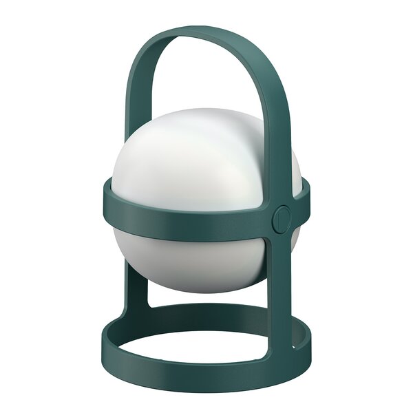 Soft Spot Solar solcellelampe circular 25 cm forest green