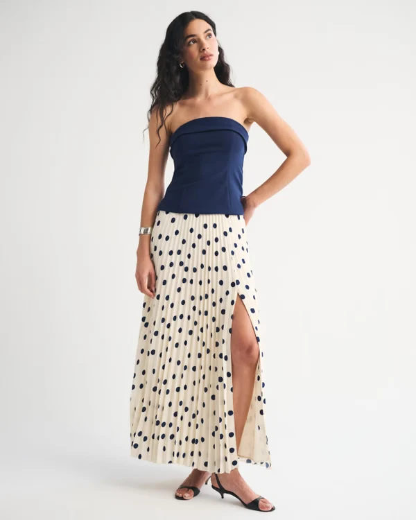 Bra-Free Strapless Set Top-Midnight Blue