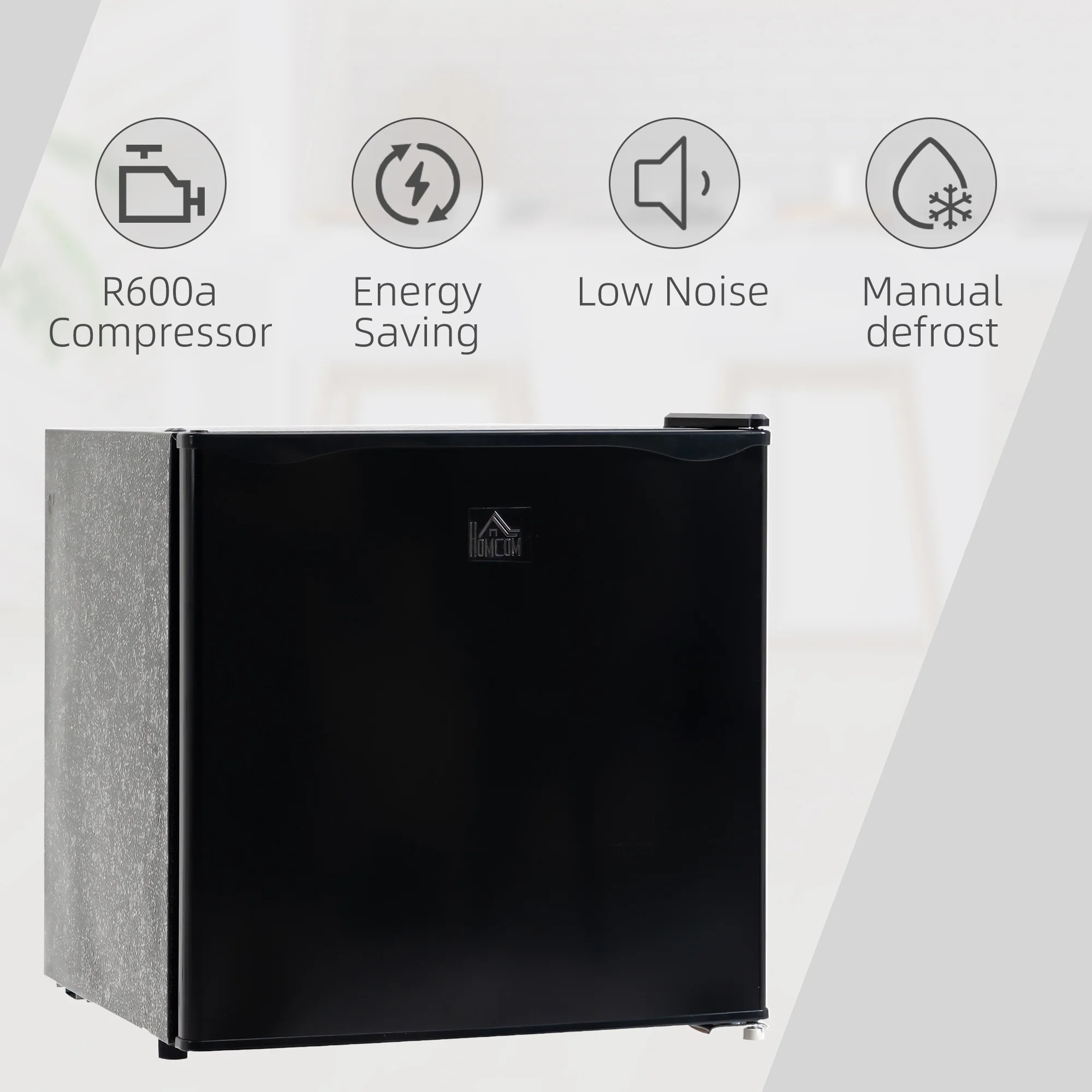 Mini Freezer Countertop, 1.1 Cu.Ft Compact Upright Freezer With Removable Shelves, Reversible Door For Home, Dorm, Apartment And Office, Gray - Image 8