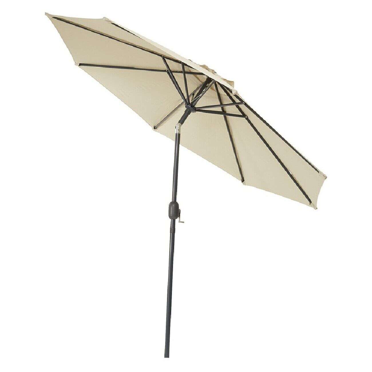 Parasol centré JAVA taupe