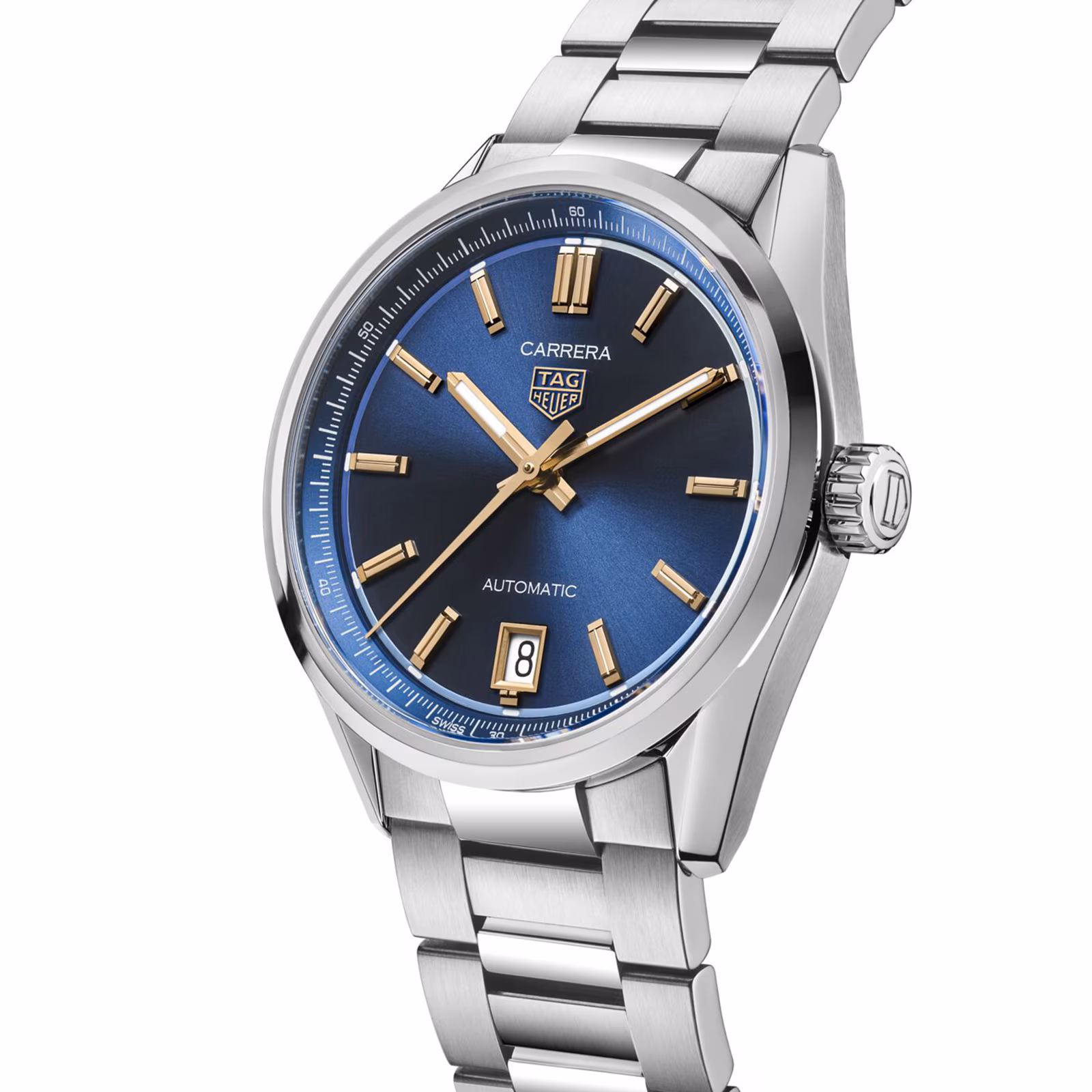 【Super Clone】TAG Heuer Carrera Date 36mm Unisex Watch Deep Blue WBN2311.BA0001