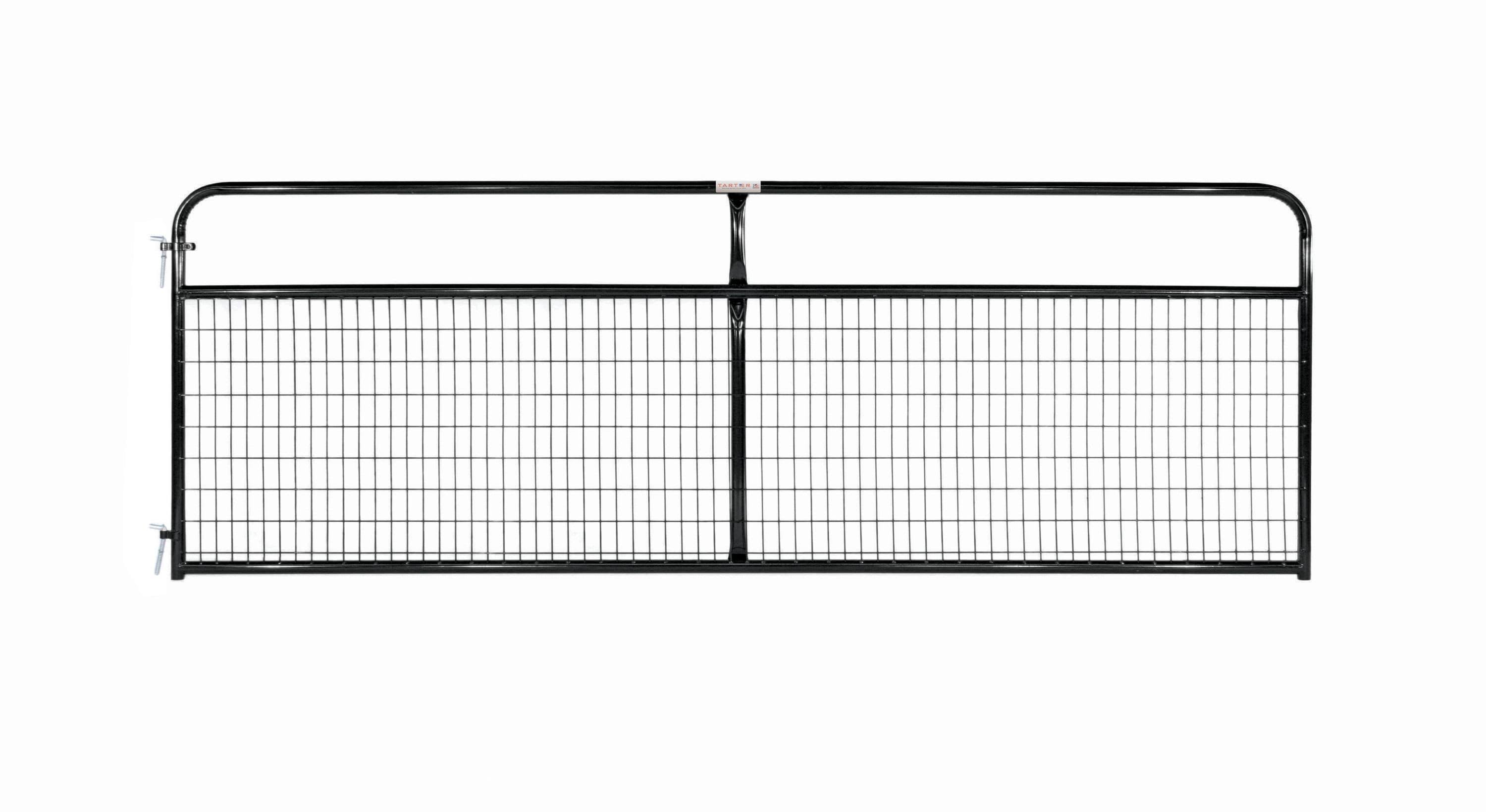 Tarter 2 x 4 Wire Filled Gate Black 12 ft WFGBL12-Instock