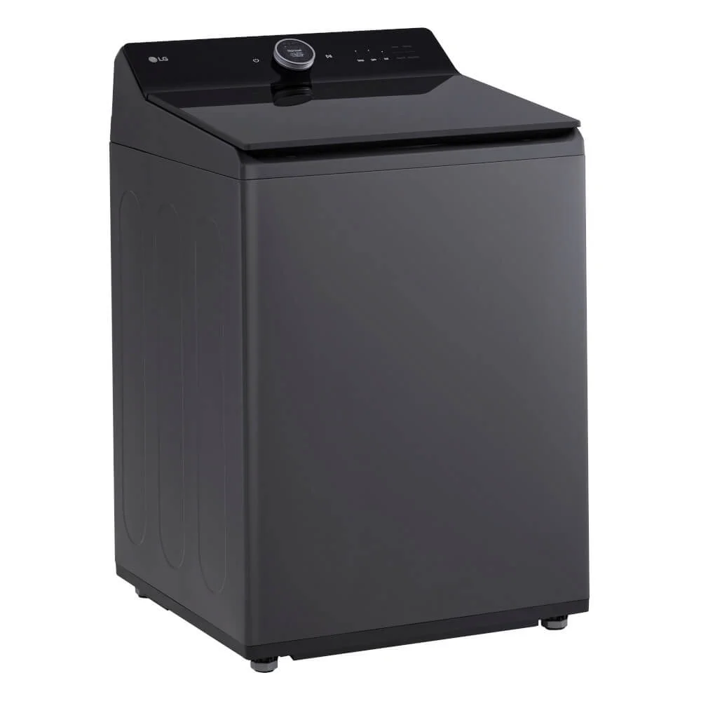LG WT8400CB 5.5 Cu. Ft. Matte Black Mega Capacity Top Load Washer W/ Easyunload™