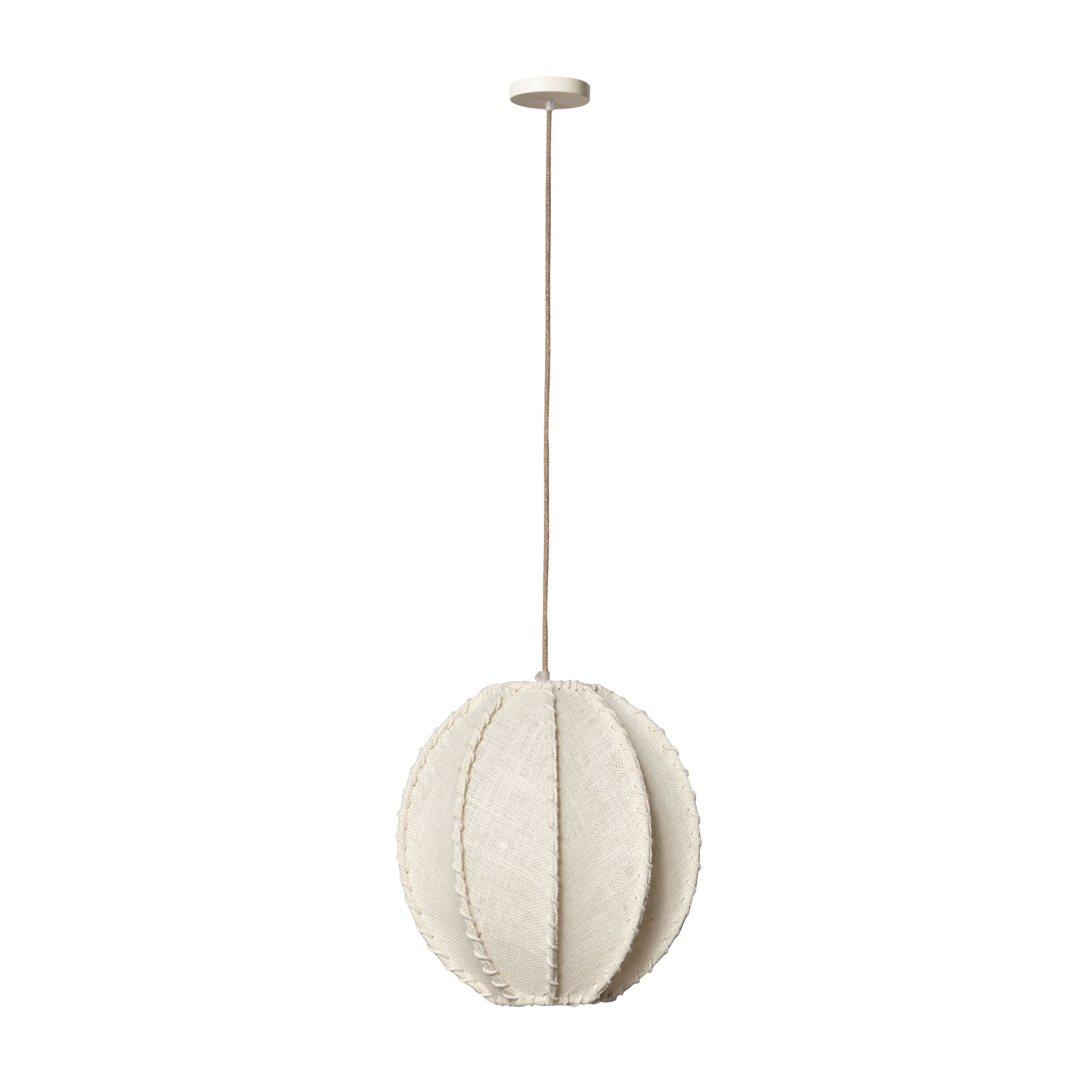 Tideball Pendant Off White 30x30x30cm