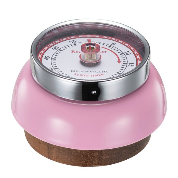 Dulton timer Ø7 cm rosa