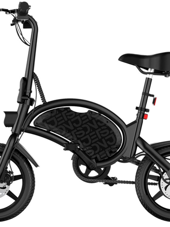 Jetson Bolt Pro 2025 – Vélo électrique noir – Autonomie maximale de 48 km et vitesse maximale de 25 km/h