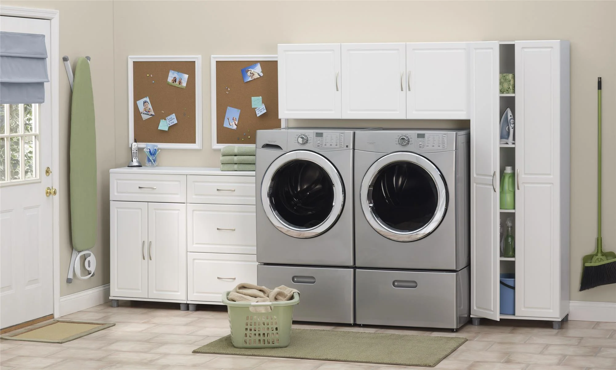 Kendall 54" Wall Cabinet, White(White) - Image 9