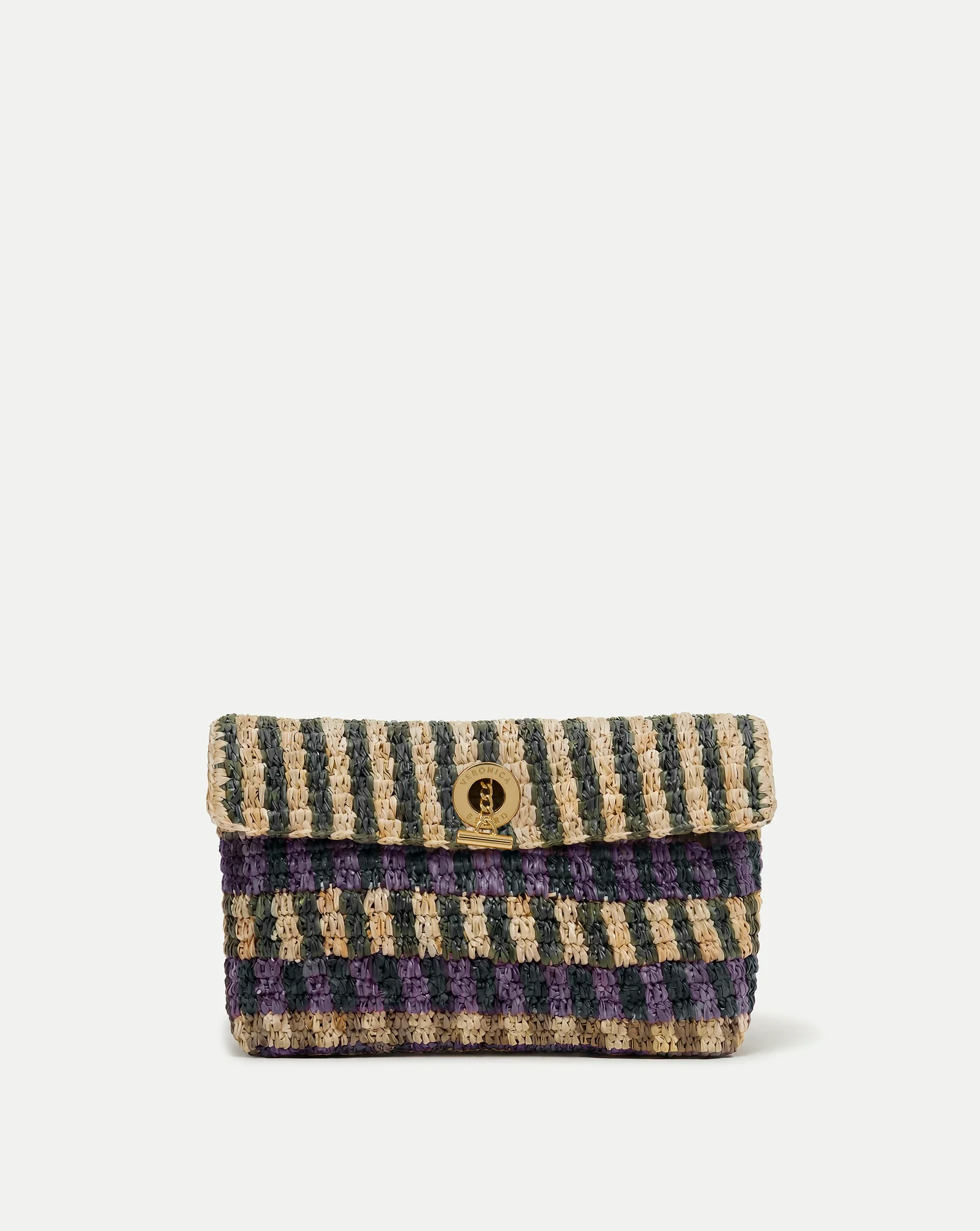 Raffia Anchor Clutch