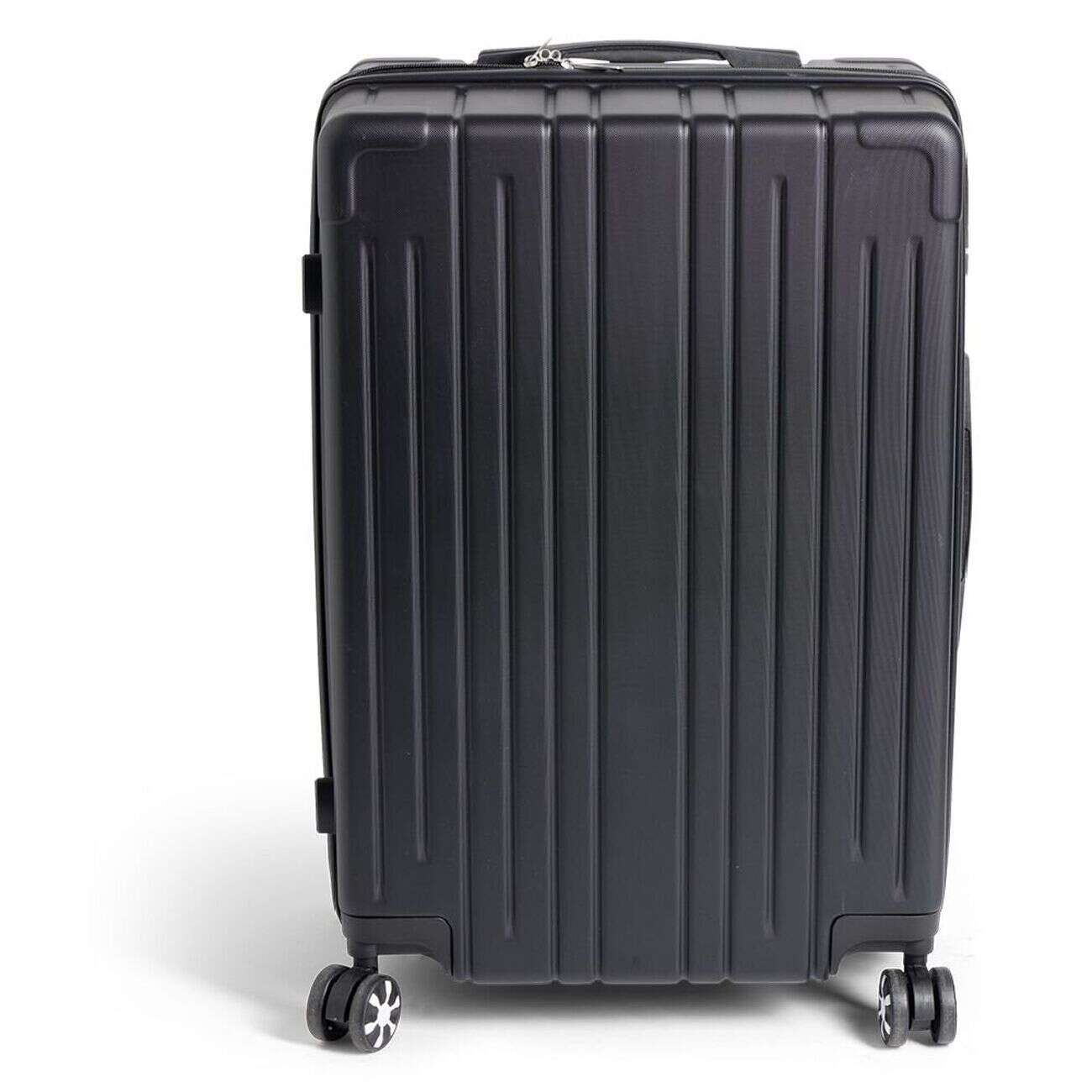 Valise cabine trolley à roulettes noir 61L moyen modèle