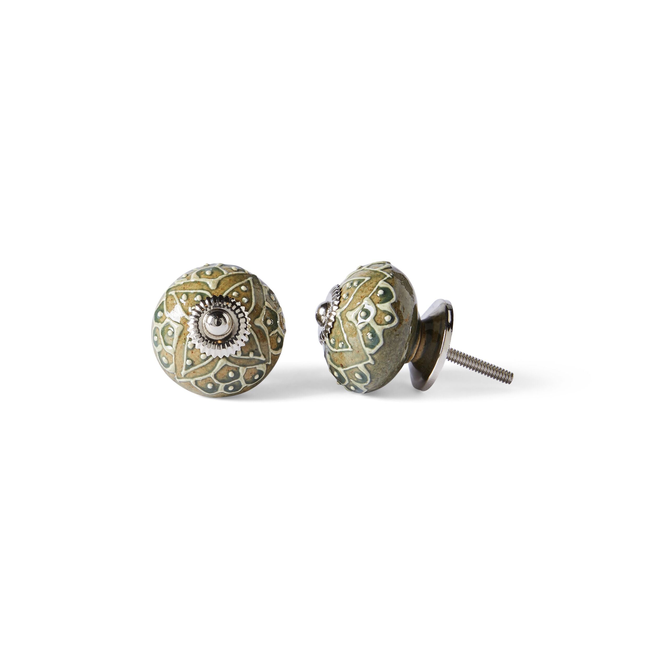 Mandela Ceramic Knob 4cm
