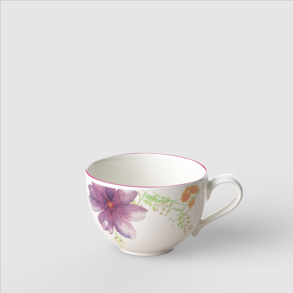 Mariefleur Coffee cup - Multi-colored, 5.1 oz, Premium Porcelain