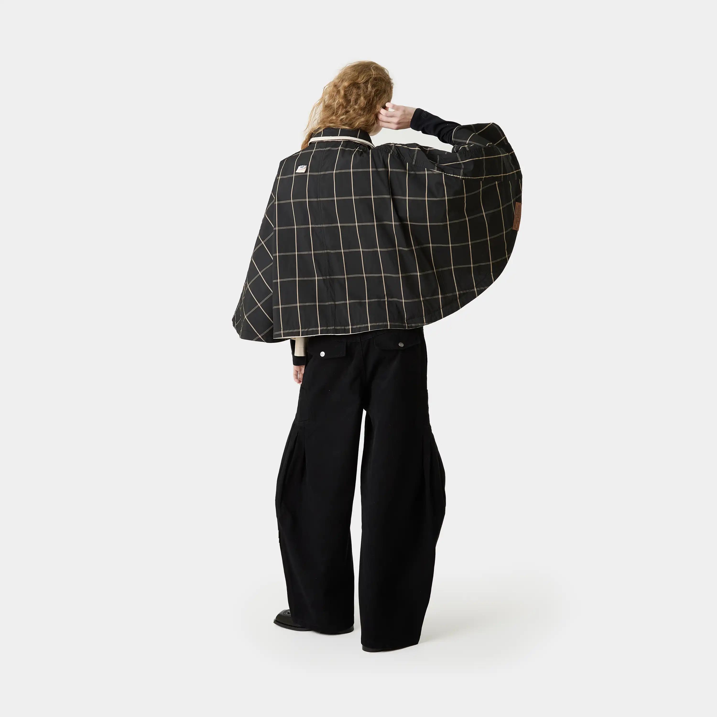Edra Light Camel Reversible Cape