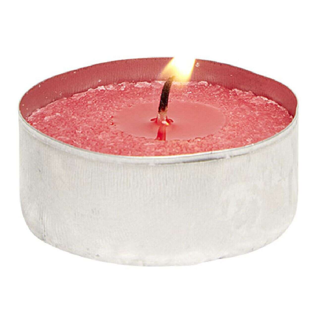 Set de 12 bougies chauffe-plats Rouge