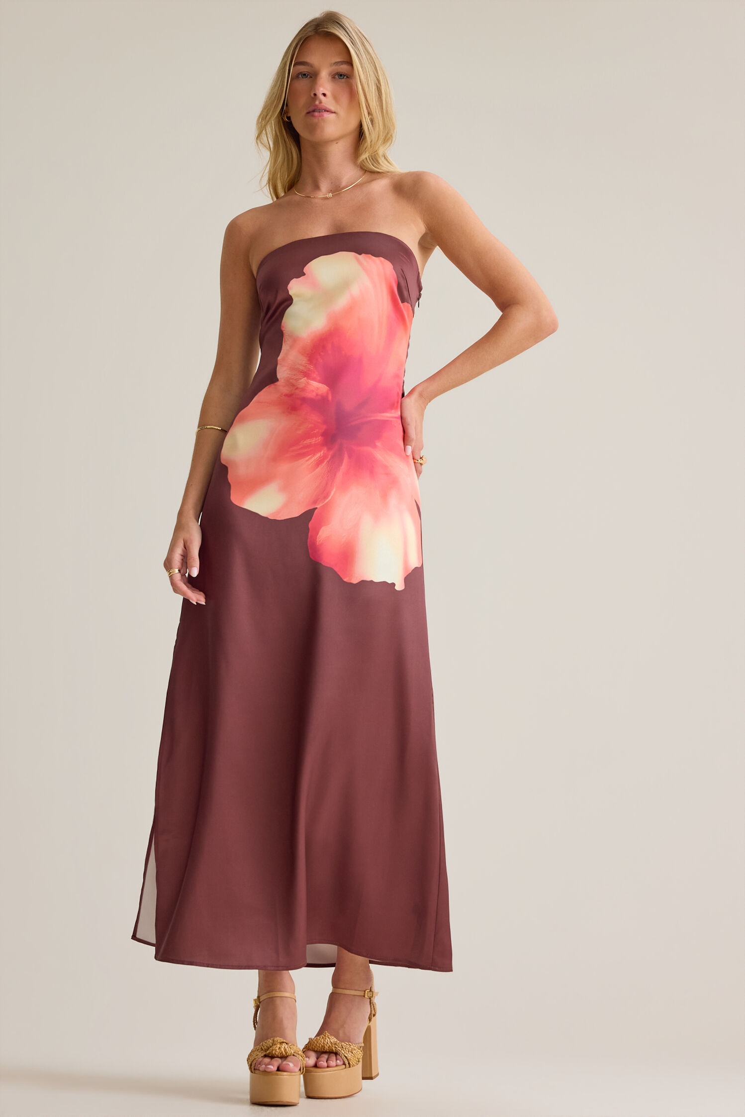 Stormi Strapless Maxi Dress