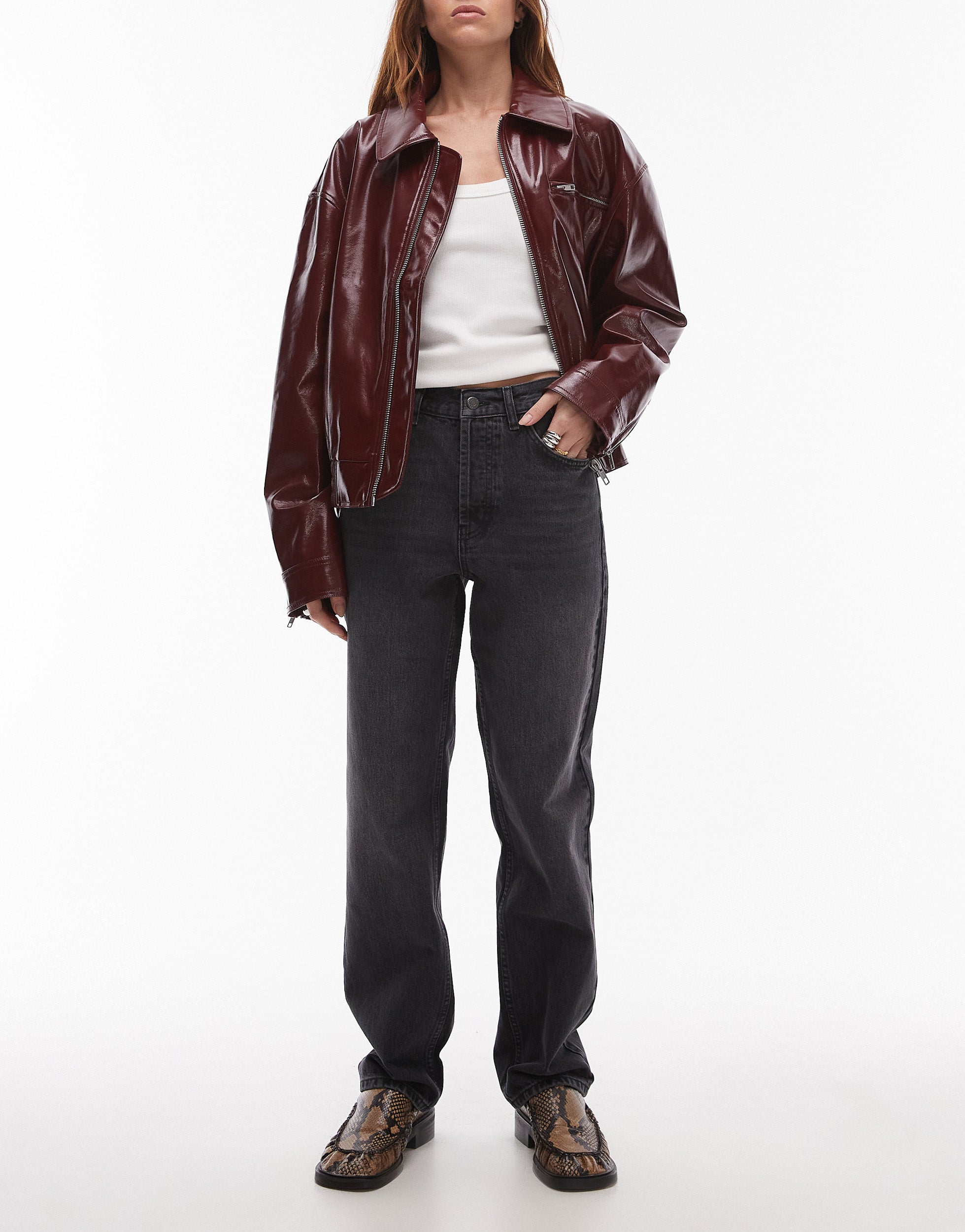 VERO MODA® TOPSHOP Mid rise Straight Fit Jeans