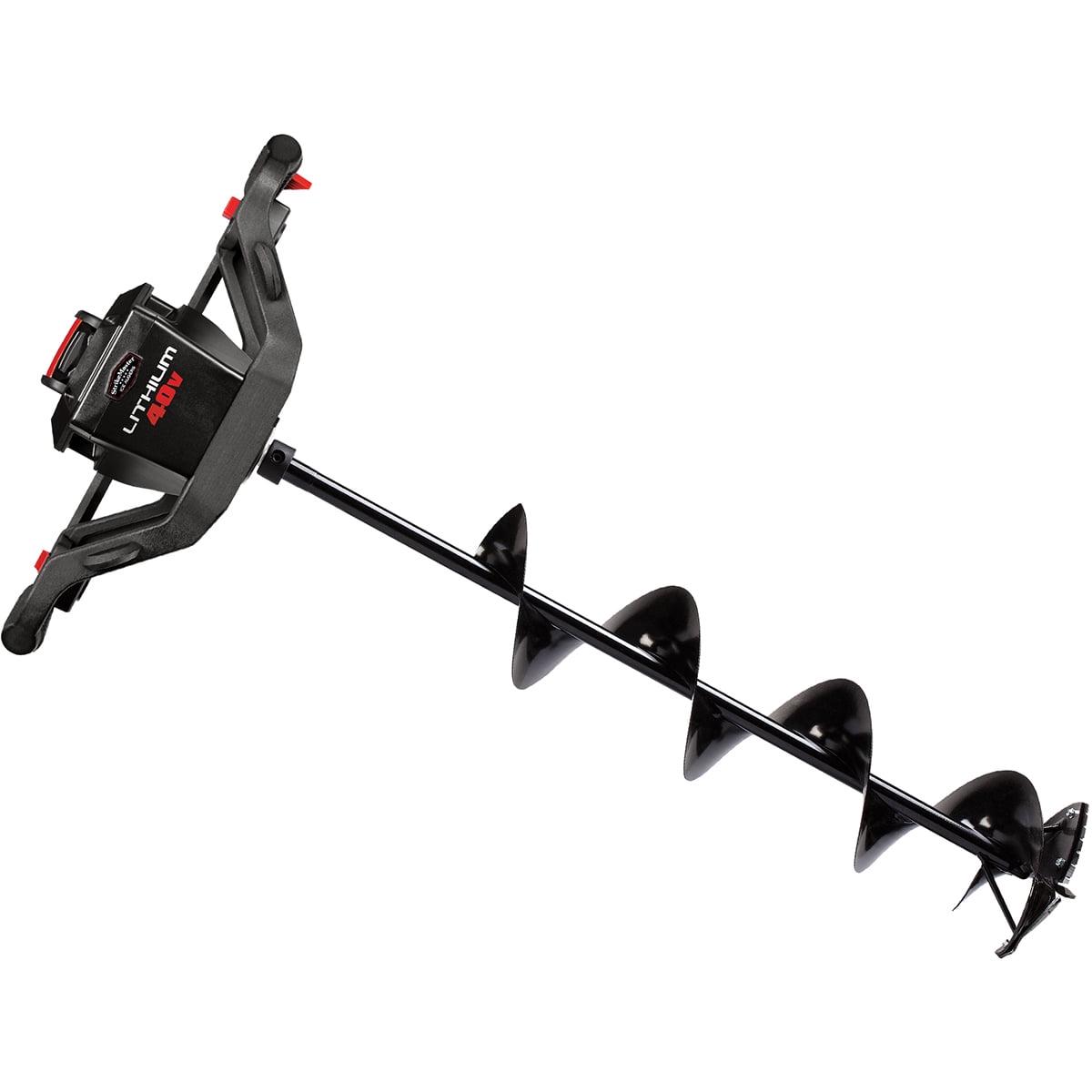 Tarière à glace StrikeMaster LFVL-8 8″ 40 V au lithium avec moteur sans balais et éclairage LED