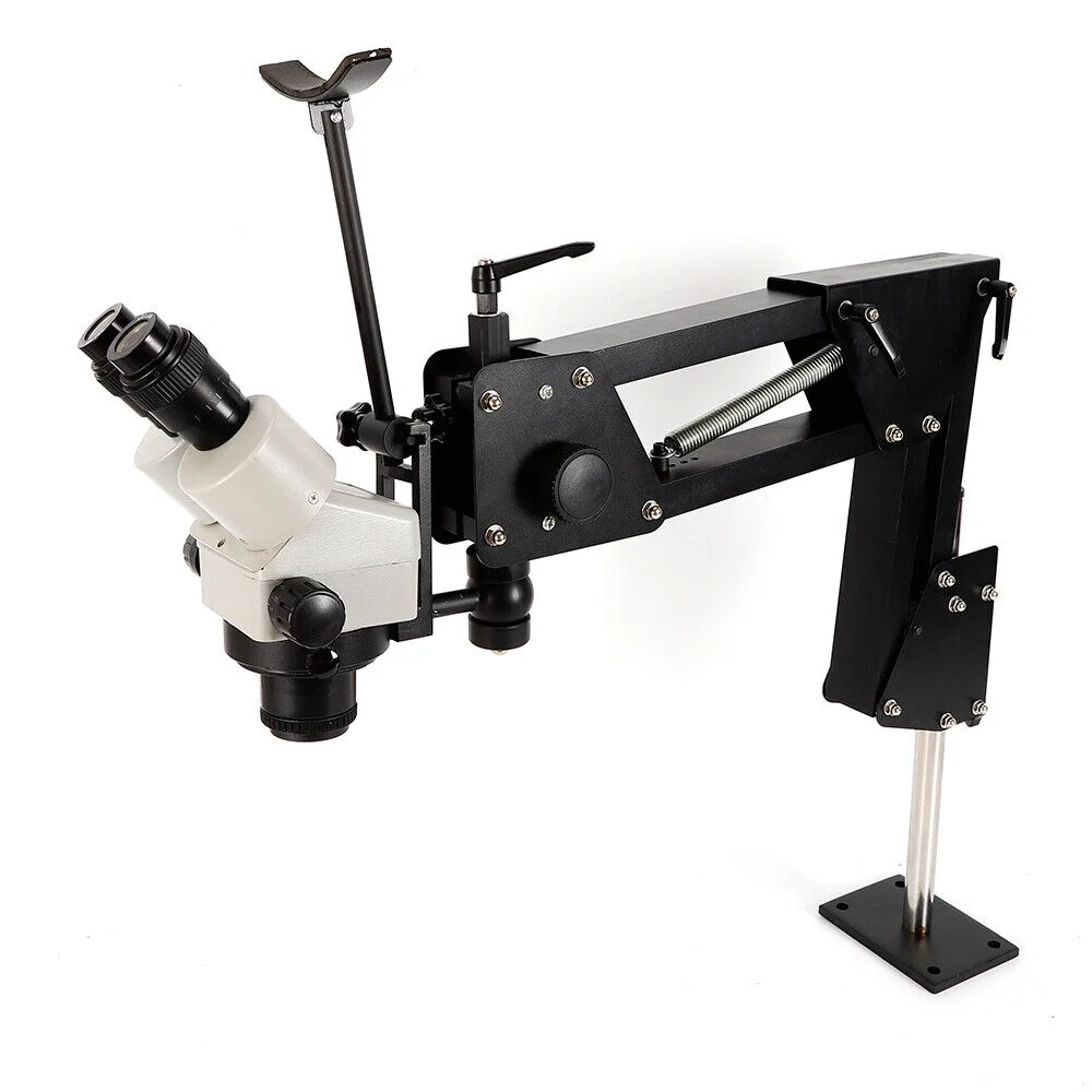270�� Multi-Directional Microscope Gem Diamond Setting Machine Jewelry Making Tool - Image 4