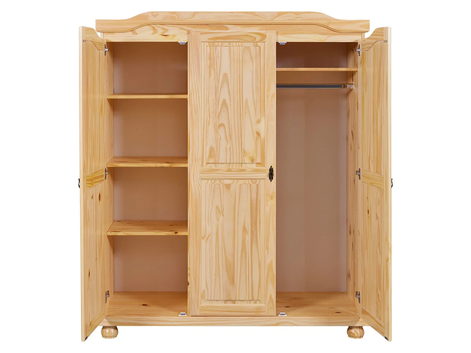 Inter Link Armoire en bois massif