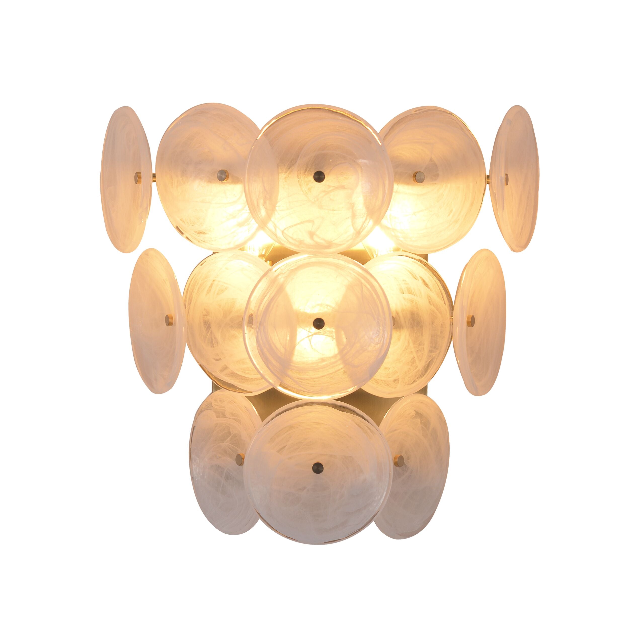 Sonny 3 Light Wall Light Cloudy Milk 38x38cm