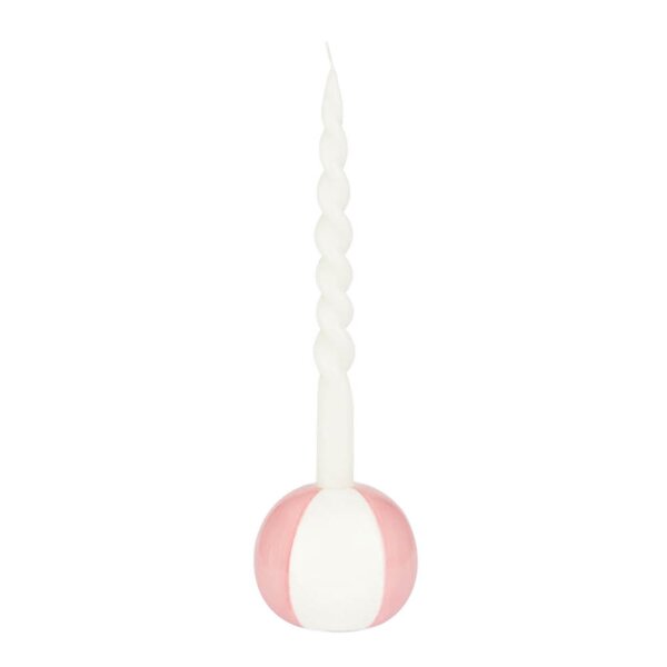 Floats lysestake 8 cm Beachball rosa