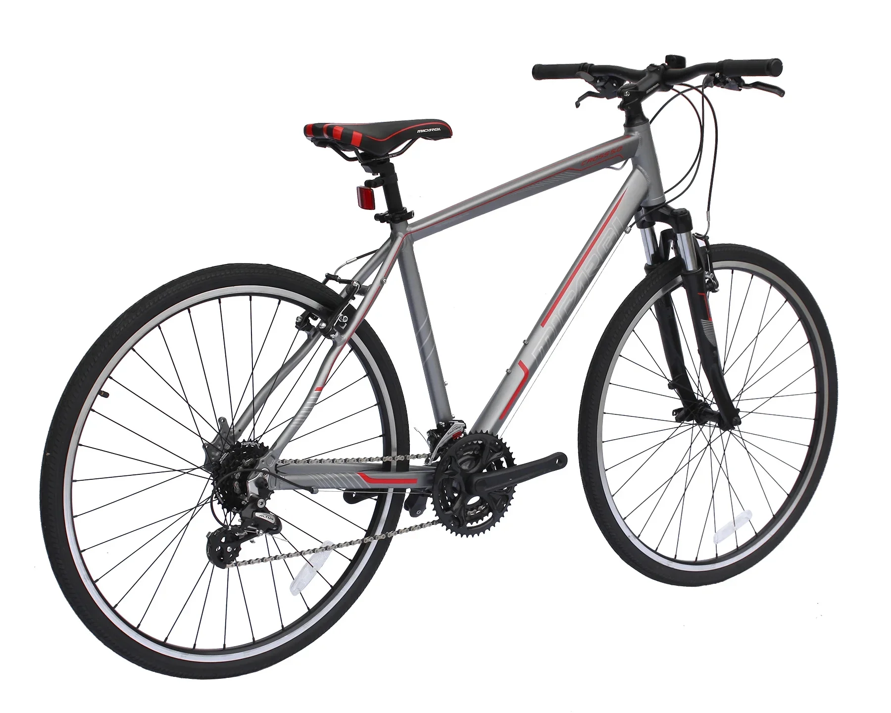 Wonder Wheels 26 Gray 8-Speed Mountain Bicycle