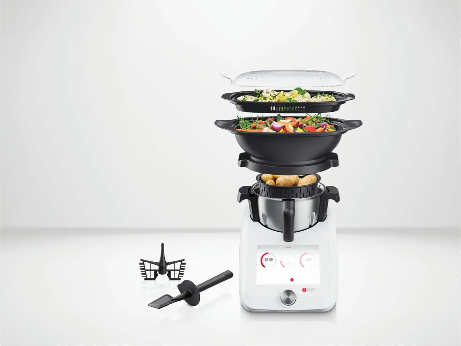 SILVERCREST KITCHEN TOOLS Monsieur Cuisine Smart SKMS 1200 A1, 1200 W
