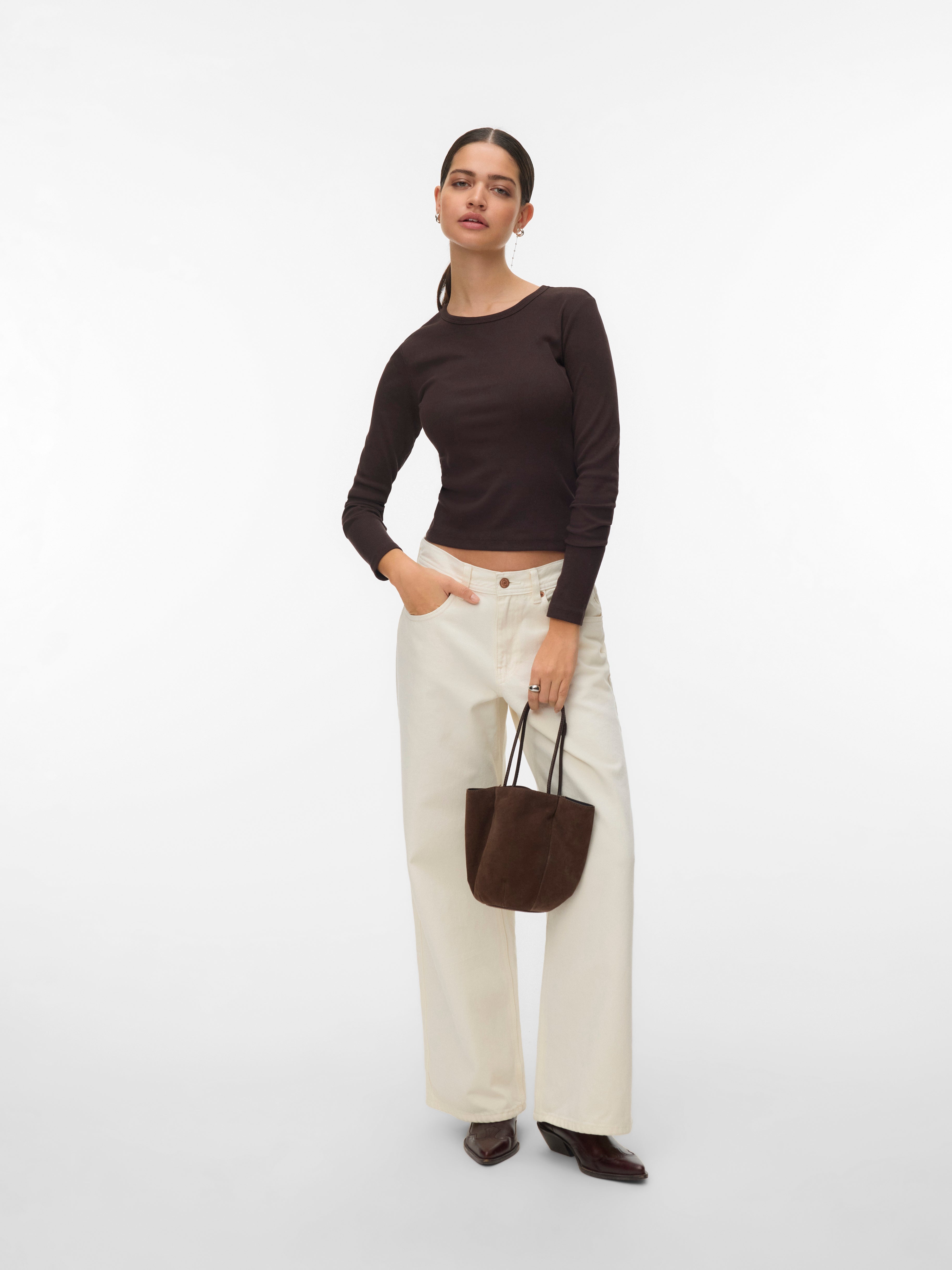 VERO MODA® VMLULLU Low rise Wide Leg Fit Jeans