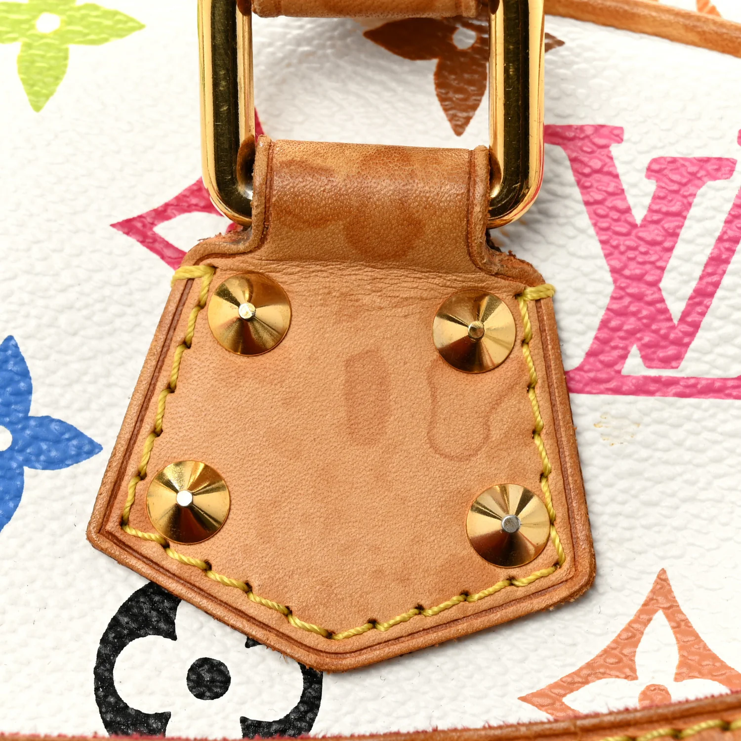 Monogram Multicolor Trouville White