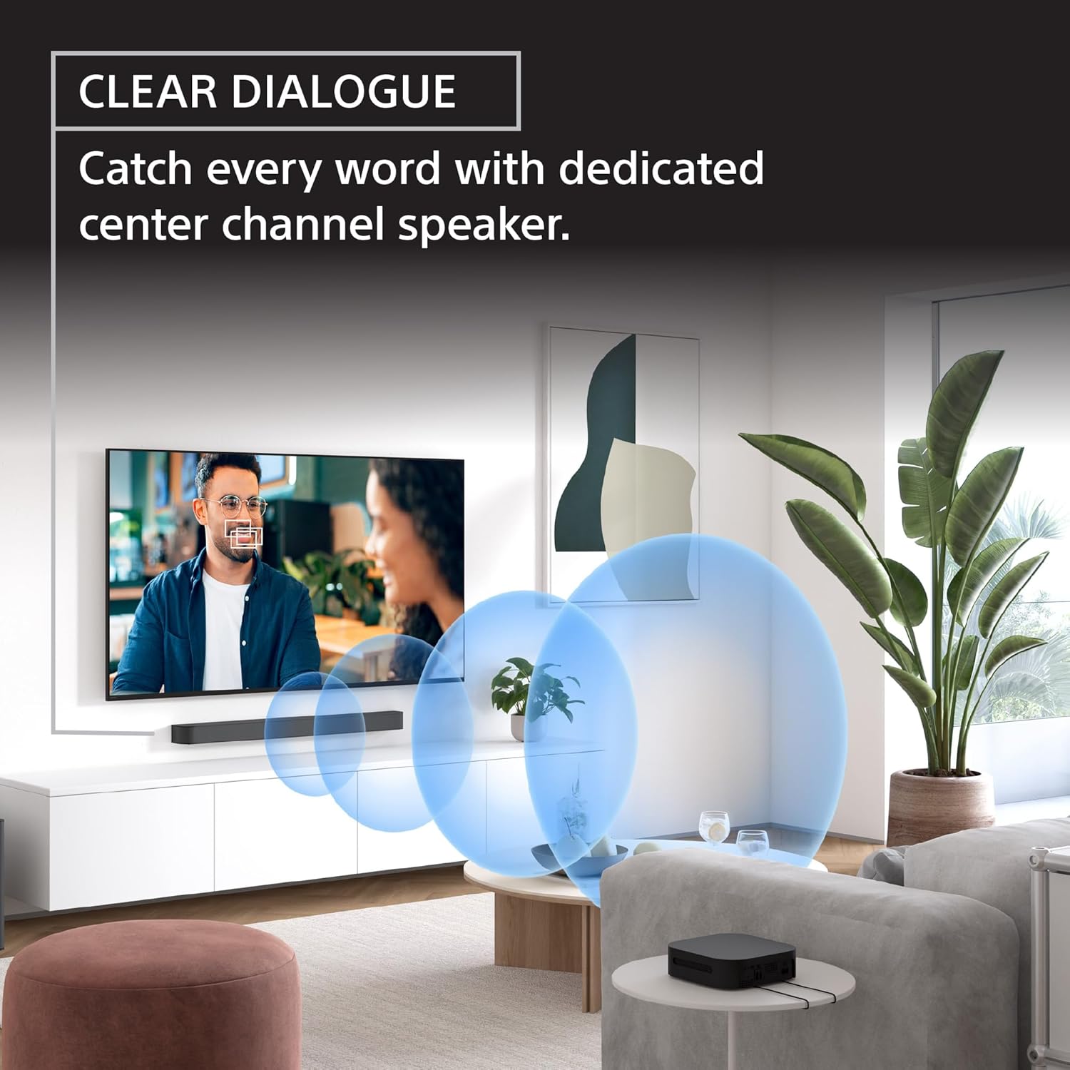 Sony BRAVIA Theater System 6  5.1ch Home Theater System Sound bar with subwoofer and Rear Speakers  Surround Sound by Dolby Atmos/DTS:X Compatible HT-S60