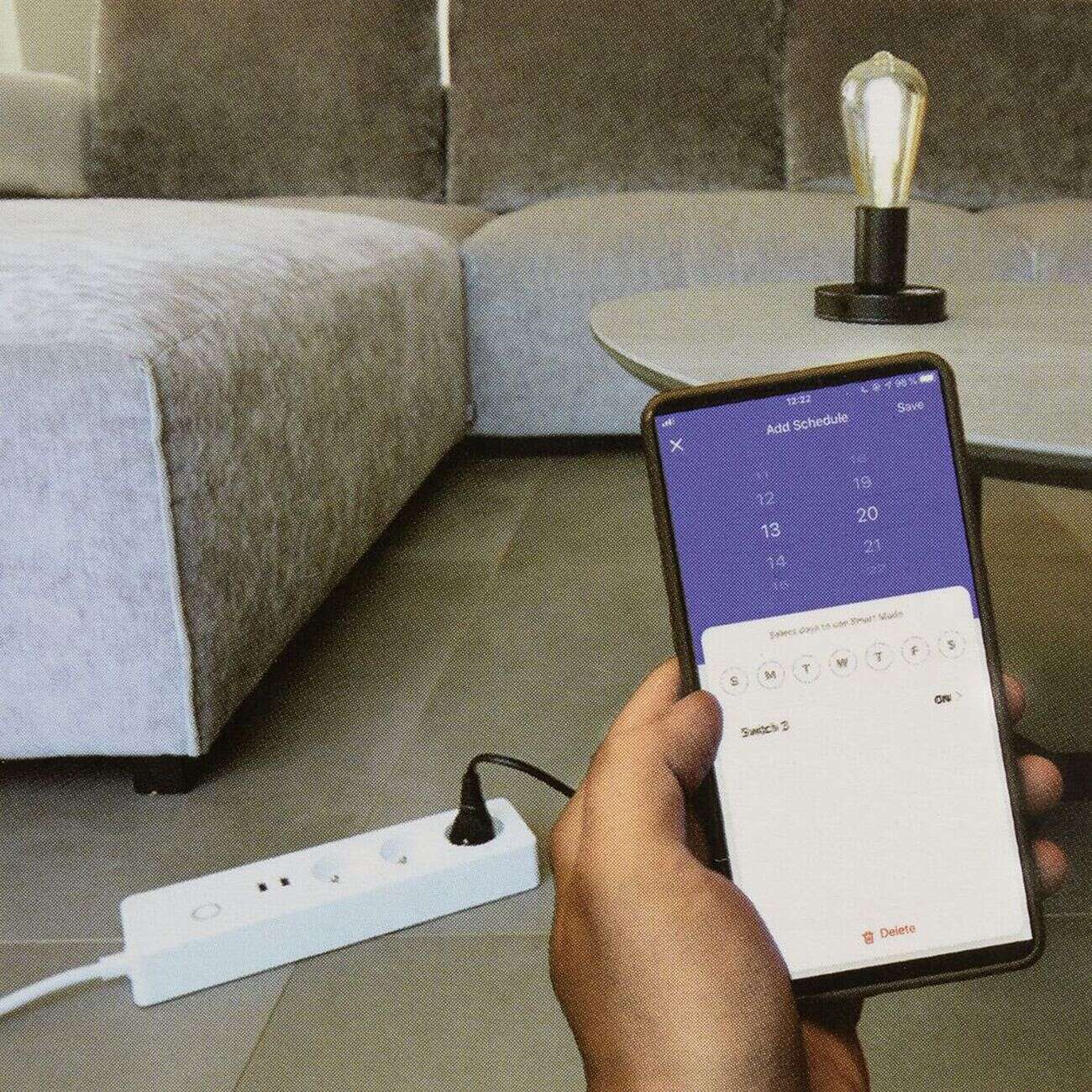 Multiprise connectée Wifi 3x16A + 2xUSB